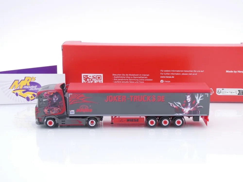 Herpa 319546 # DAF XG+ Schubboden-Sattelzug " Joker Trucks / Tamara " 1:87