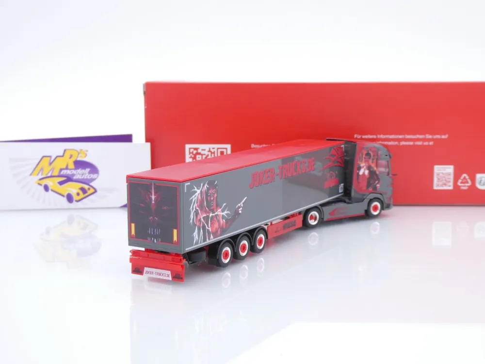 Herpa 319546 # DAF XG+ Schubboden-Sattelzug " Joker Trucks / Tamara " 1:87