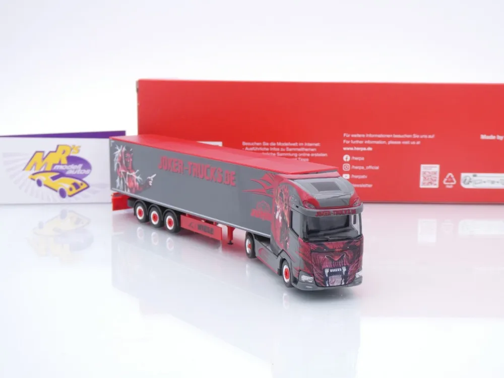 Herpa 319546 # DAF XG+ Schubboden-Sattelzug " Joker Trucks / Tamara " 1:87