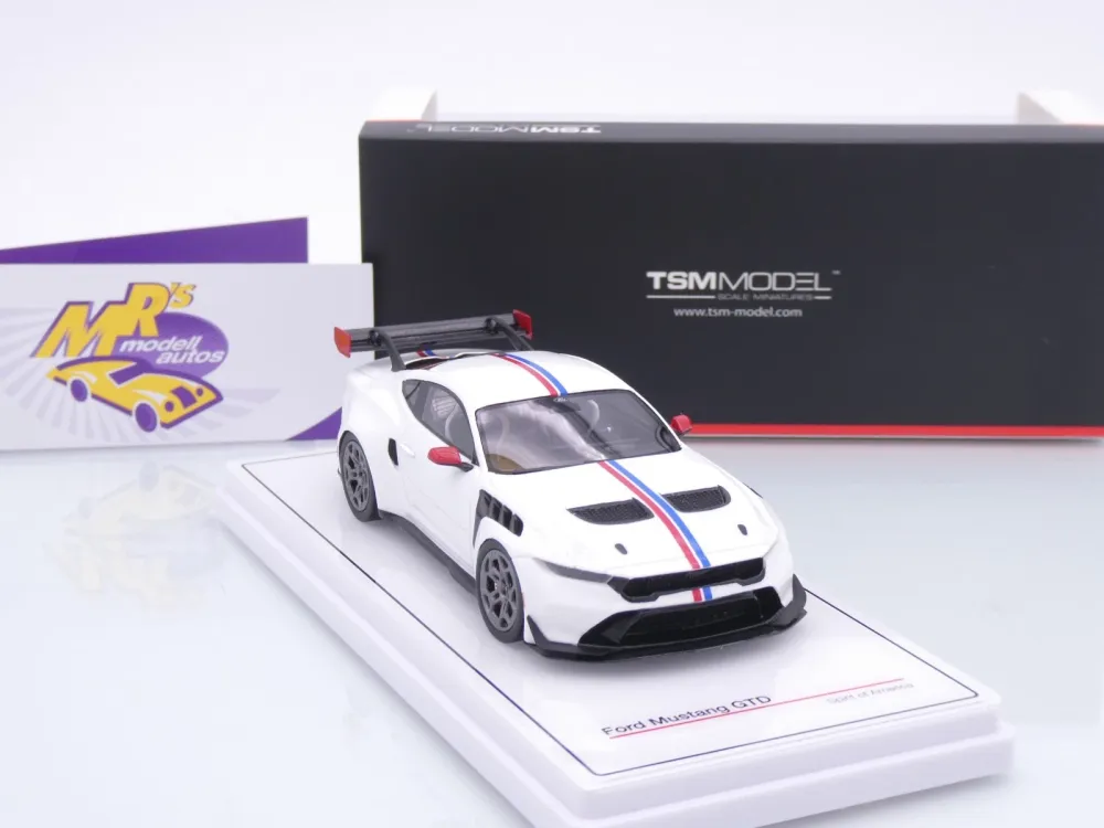 TSM Models 430901 # Ford Mustang GTD Baujahr 2025 " Spirit of America " 1:43