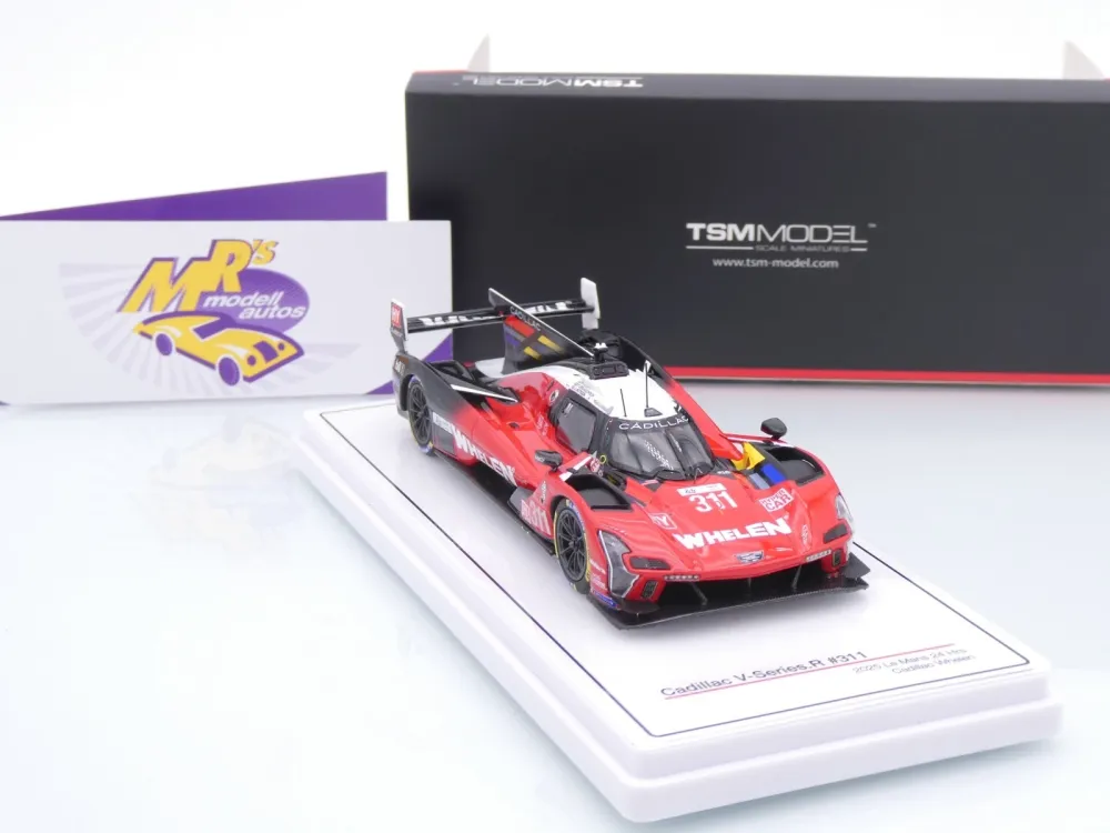 TSM Model 430877 # Cadillac V-Series.R Hypercar 24h Le Mans 2025 " Team Cadillac Whelen " 1:43