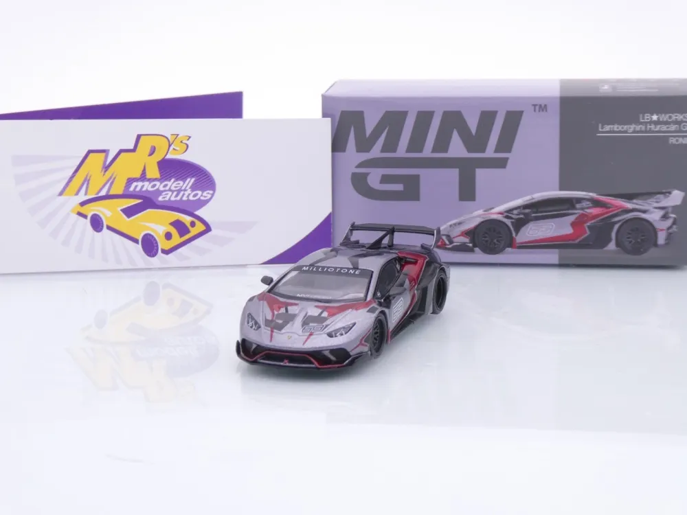 TSM MINI GT MGT01177-L # Lamborghini Huracan GT LB Liberty Walk " RONIN " 1:64