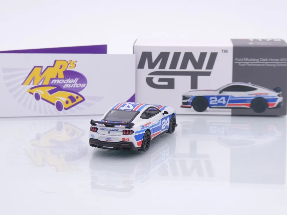 TSM MINI GT MGT01172-L # Ford Mustang Dark Horse LHD " Performance Racing " 1:64