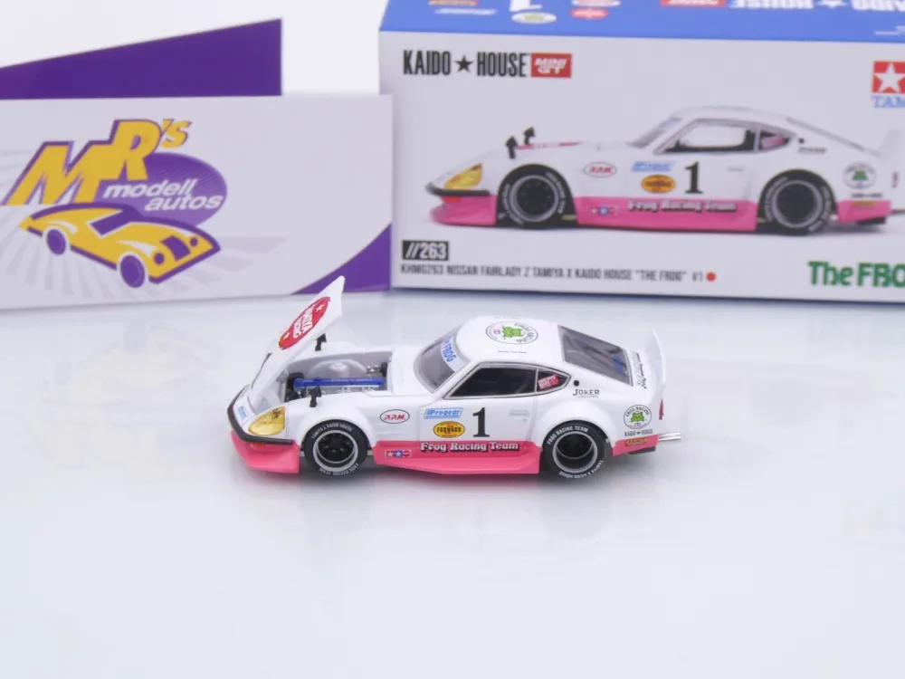 TSM MINI GT KHMG263 # Nissan Farilady Z " Tamiya Kaido House - The Frog V1 " 1:64