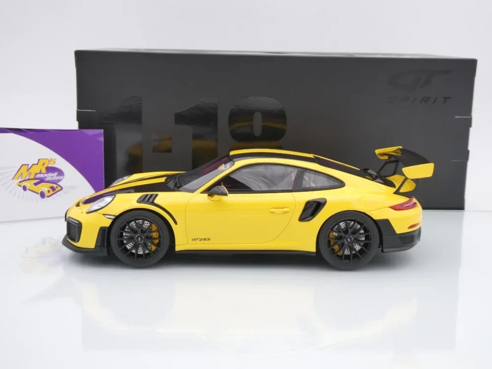 GT Spirit GT972 # Porsche 911 991.2 GT2 RS Nürburgring Record 2017 " gelb " 1:18