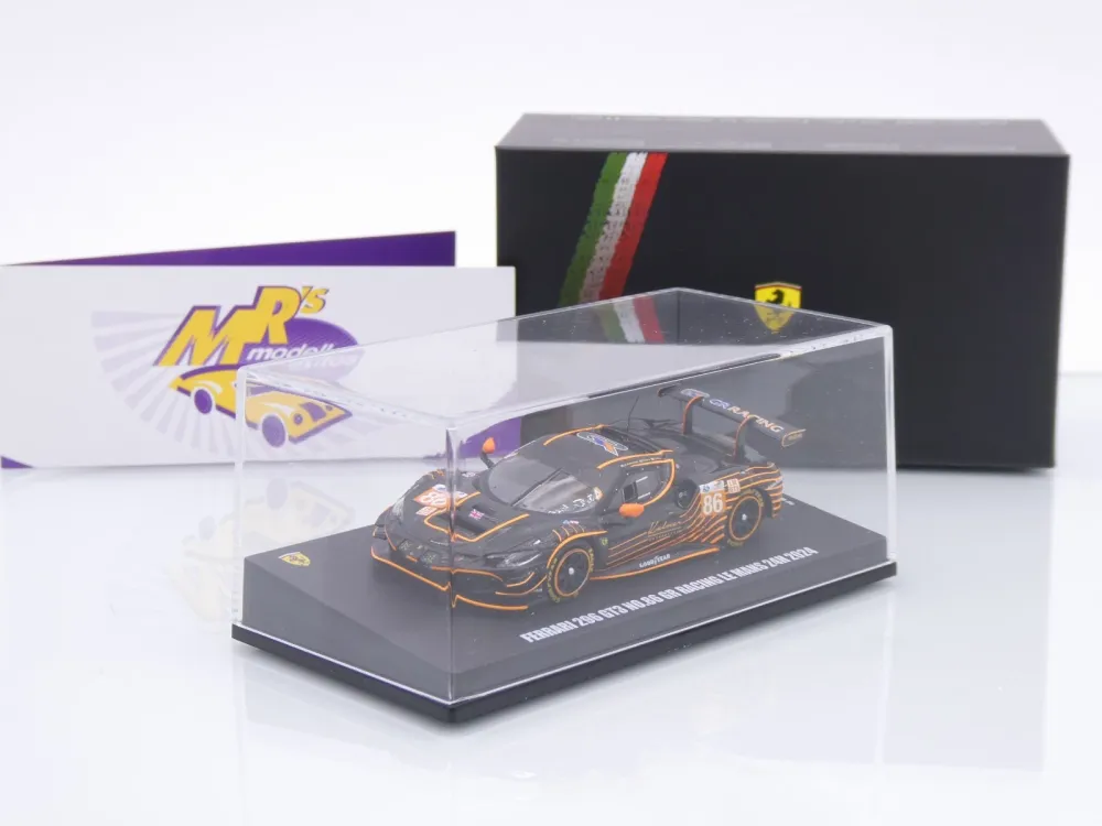 Look Smart LS64017LM # Ferrari 296 GT3 #86 24h Le Mans 2024 " GR Racing " 1:64