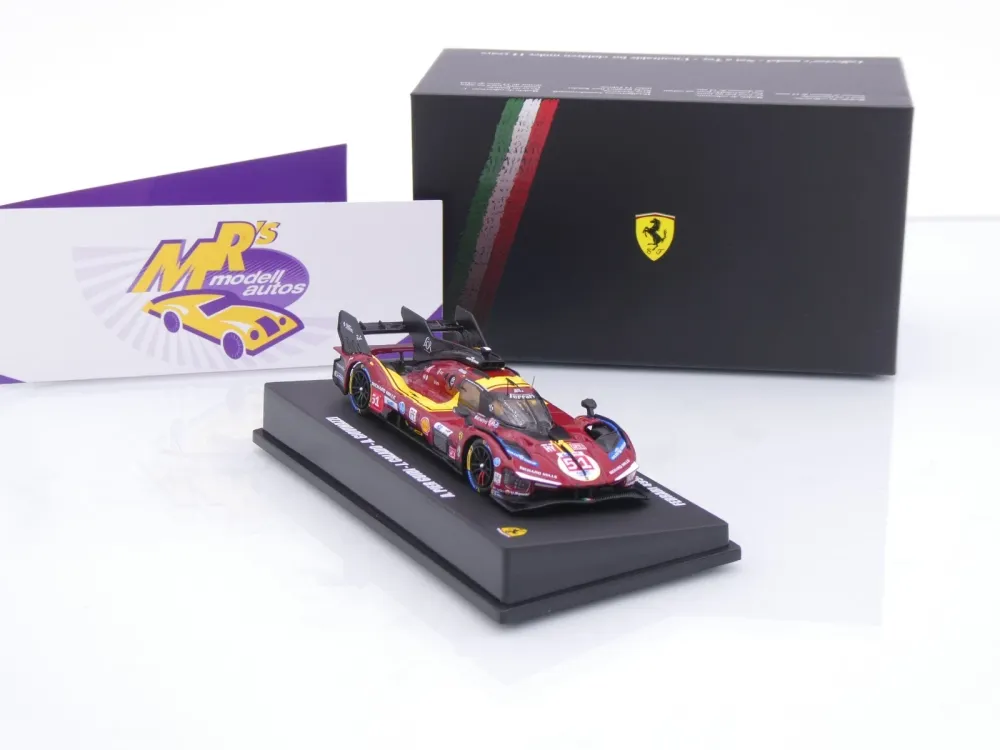 Look Smart LS64009LM # Ferrari 499P #51 3rd 24h Le Mans 2025 " AF Corse " 1:64
