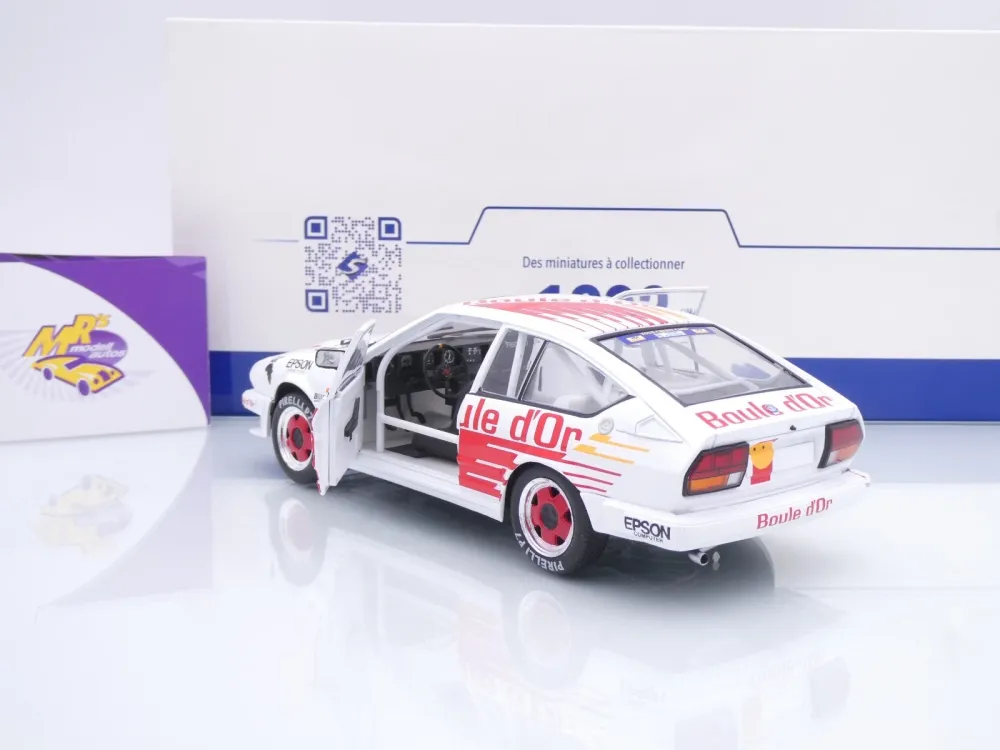 Solido S1802308 # Alfa Romeo GTV6 #43 24h Spa 1985 " Boucher - Dryver " 1:18