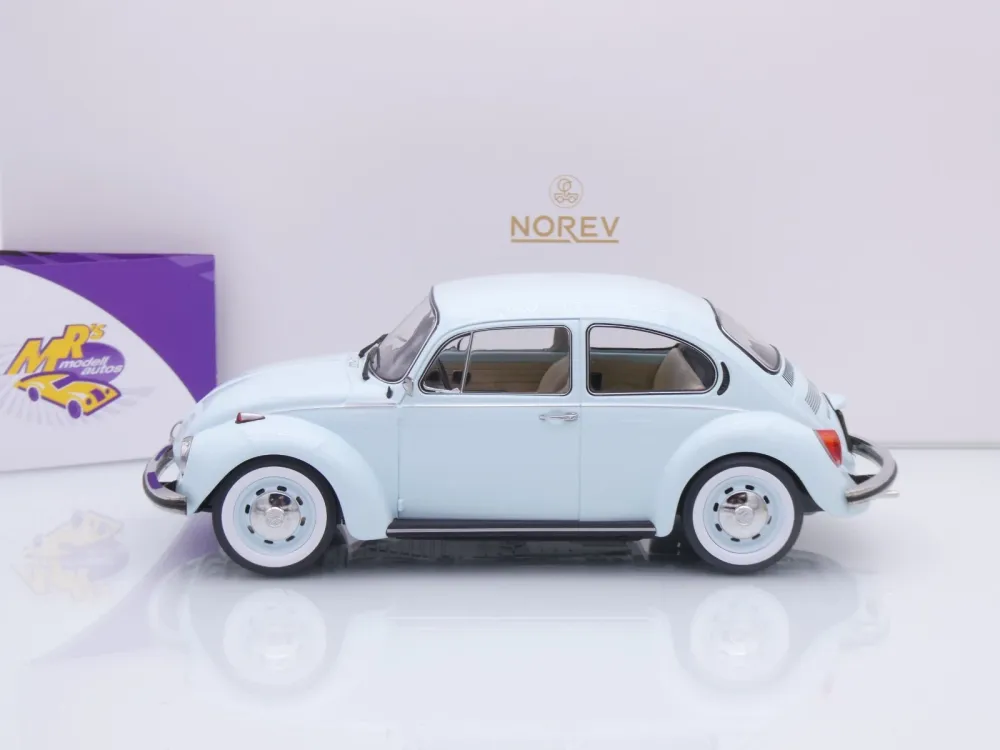 Norev 188676 # Volkswagen VW Käfer 1303 Baujahr 1973 " Pastell Blau " 1:18