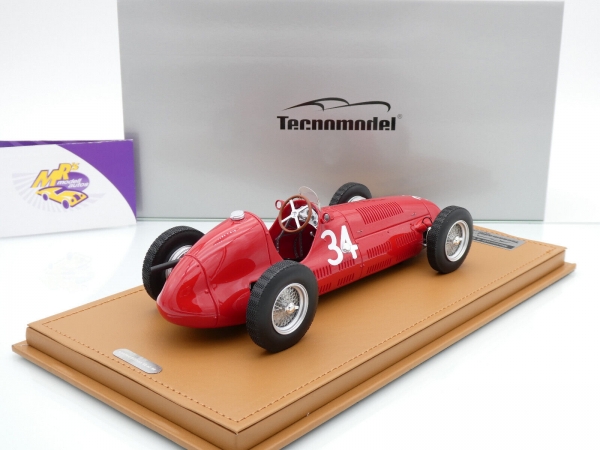 Tecnomodel TM18-181G # Maserati 4 CLT F1 Winner San Remo GP 1948 " Alberto Ascari " 1:18