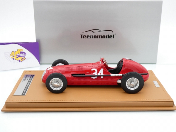 Tecnomodel TM18-181G # Maserati 4 CLT F1 Winner San Remo GP 1948 " Alberto Ascari " 1:18