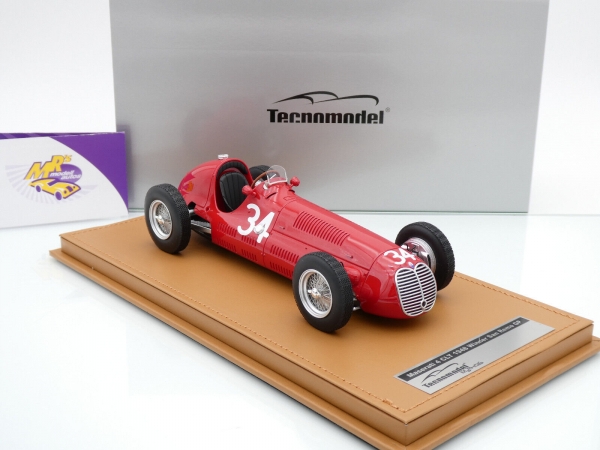 Tecnomodel TM18-181G # Maserati 4 CLT F1 Winner San Remo GP 1948 " Alberto Ascari " 1:18