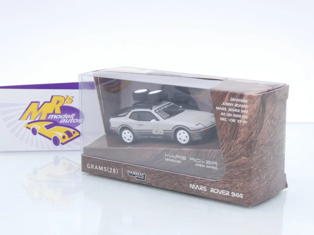 Tarmac Works T64S-018-G28 # Porsche 944 Mars Rover " Grams 28 Jonny Roams " 1:64
