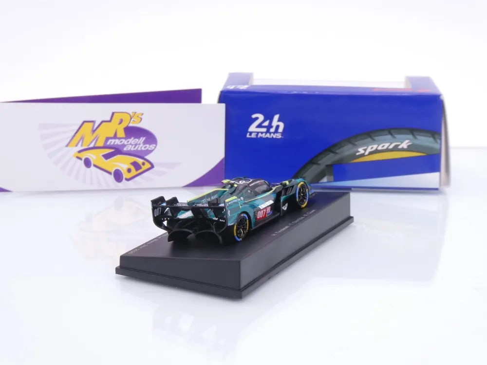 Spark 64S060 # Aston Martin Valkyrie Hypercar #007 24h Le Mans 2025 Team " Aston Martin THOR " 1:64