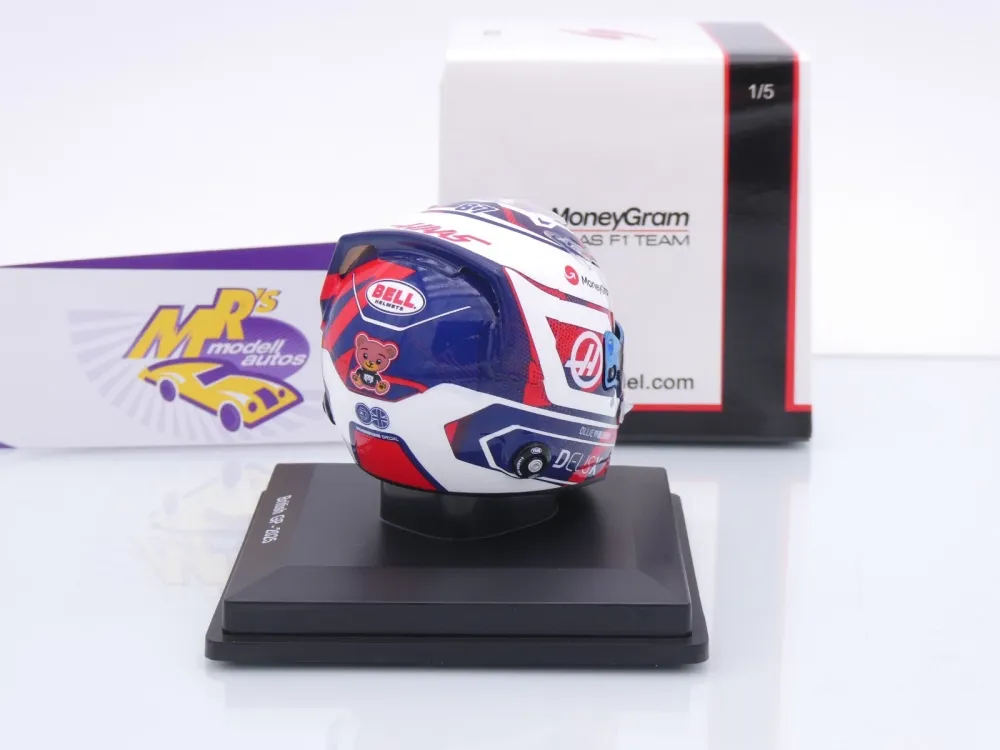 Spark 5HF221 # Helm Formel 1 Team Haas " Ollie Bearman - British GP 2025 " 1:5