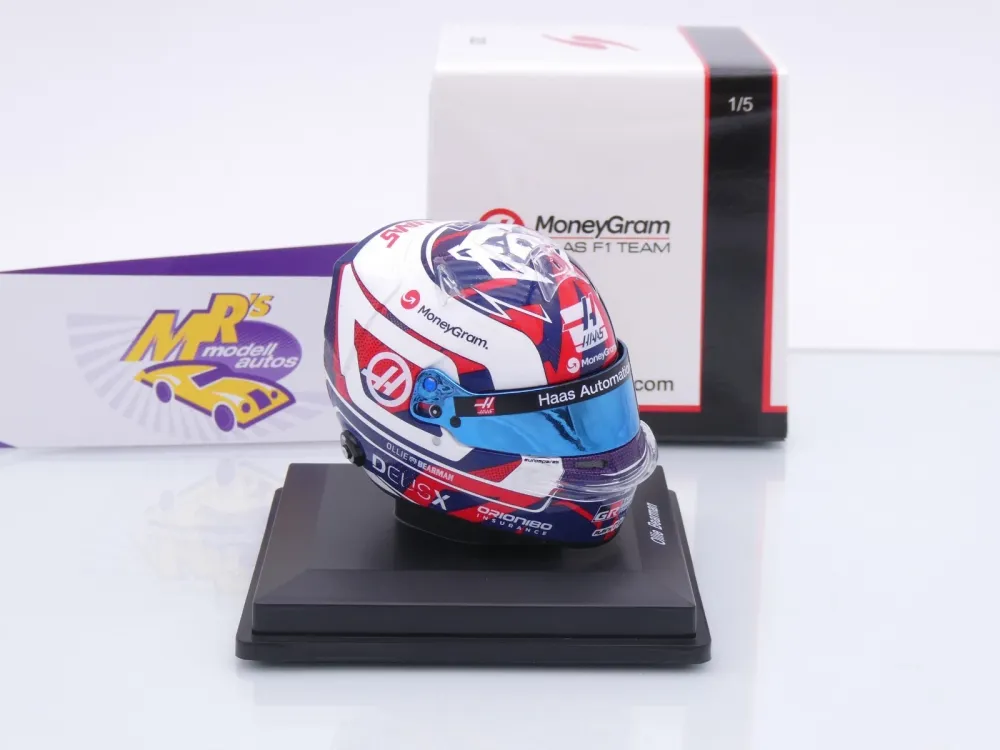 Spark 5HF221 # Helm Formel 1 Team Haas " Ollie Bearman - British GP 2025 " 1:5