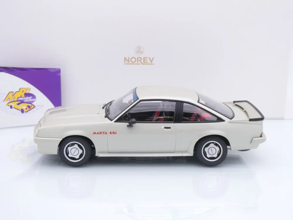 Norev 183307 # Opel Manta B GSi Baujahr 1987  " Platin metallic " 1:18
