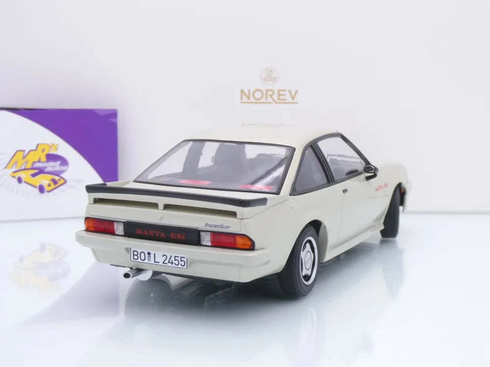 Norev 183307 # Opel Manta B GSi Baujahr 1987  " Platin metallic " 1:18
