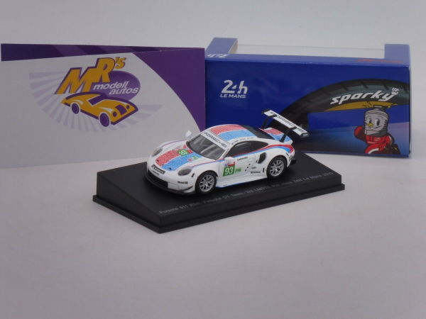 Sparky Y141 # Porsche 911 RSR No.93 24h LeMans 2019 " N. Tandy " 1:64