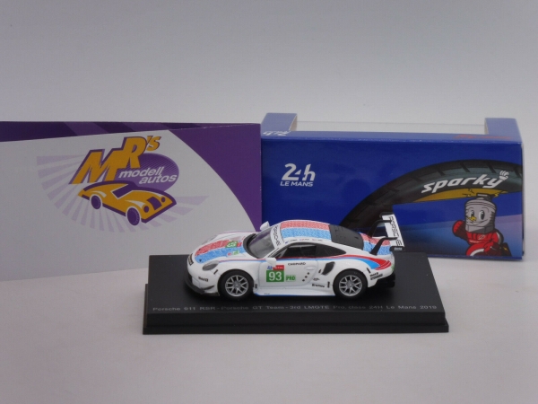 Sparky Y141 # Porsche 911 RSR No.93 24h LeMans 2019 " N. Tandy " 1:64