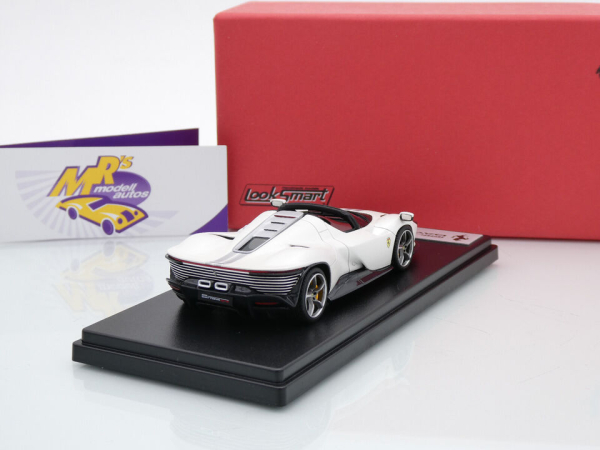 Look Smart LS535SPB # Ferrari Daytona SP3 Open Baujahr 2023 " Pearl White " 1:43