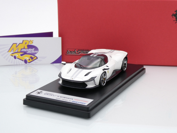 Look Smart LS535B # Ferrari Daytona SP3 Closed Baujahr 2023 " Pearl White " 1:43