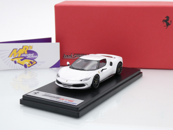 Look Smart LS533D # Ferrari 296 GTB Baujahr 2022 " weiß Bianco Cervino " 1:43