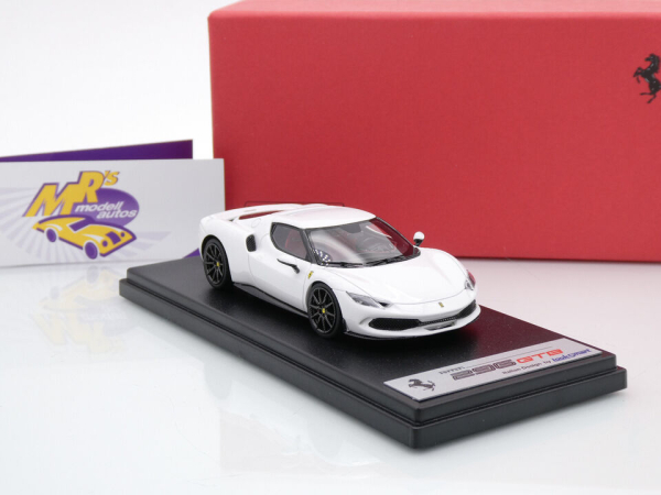 Look Smart LS533D # Ferrari 296 GTB Baujahr 2022 " weiß Bianco Cervino " 1:43