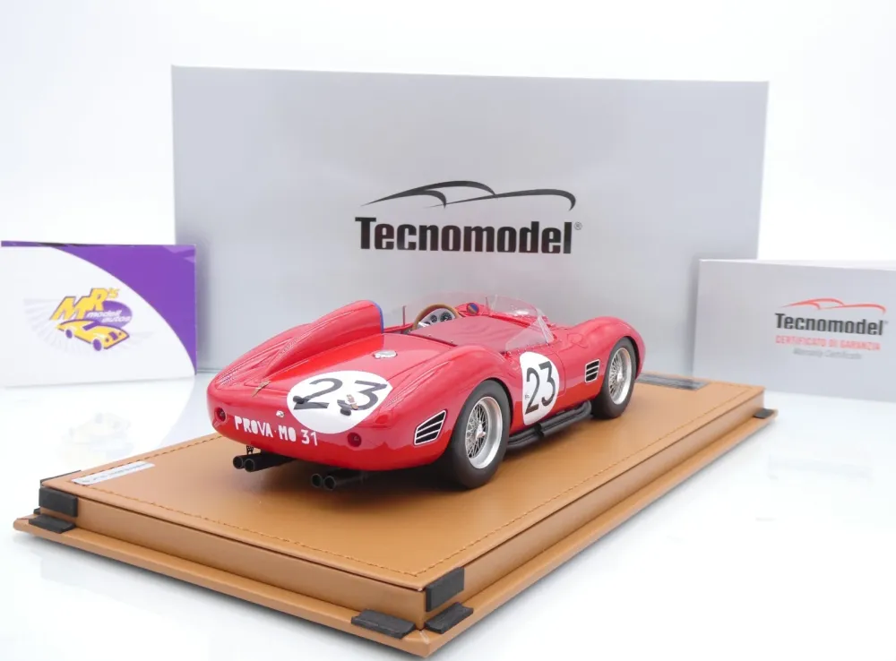 Tecnomodel TM18-362D # Ferrari Dino 196S #23 24h Le Mans 1959 " Giorgio Scarlatti - Giulio Cablanca " 1:18