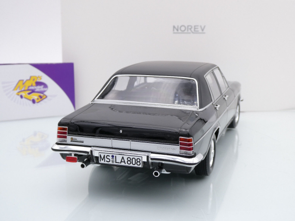 Norev 183687 # Opel Diplomat V8 Limousine Baujahr 1969 " schwarz " 1:18