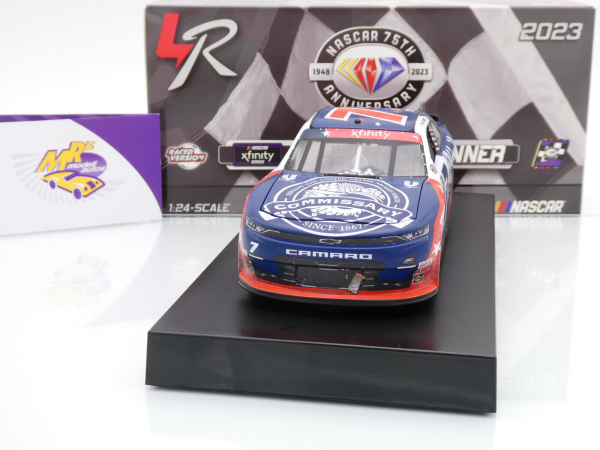 Lionel Racing WX72323UNMAGM # Chevrolet Camaro NASCAR Xfinity 2023 " Justin Allgaier - Unilever Military Salutes / Patriotic Charlotte Spring Race Winner " 1:24