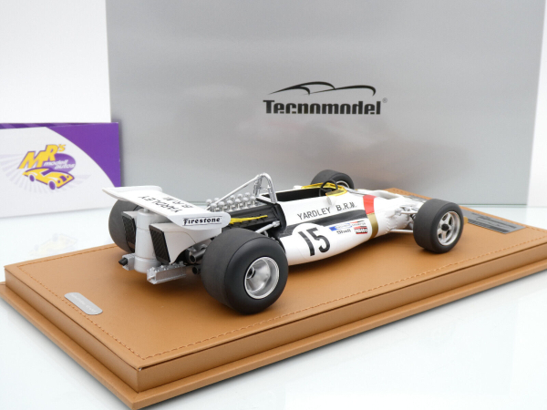 Tecnomodel TM18-183D # BRM P160 Monaco F1 GP 1971 " Pedro Rodriguez " 1:18