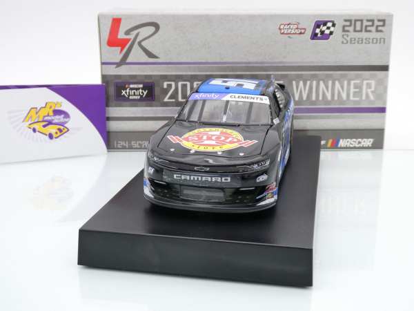 Lionel Racing W512223ASCJTA # Chevrolet Camaro NASCAR Xfinity 2022 " Jeremy Clements - AllSouthElectric.com / 1 Stop Convenience Store Daytona Summer Race Winner " 1:24