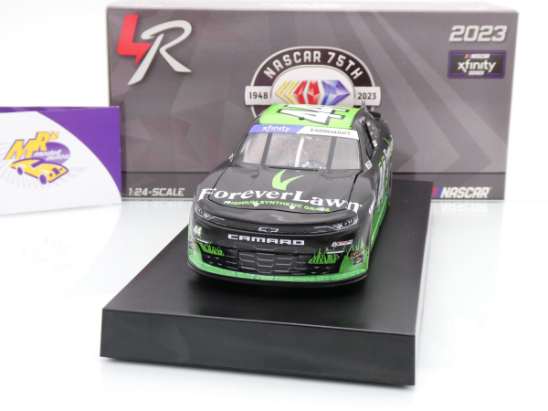 Lionel Racing N442323FRLJE # Chevrolet Camaro NASCAR Xfinity 2023 " Jeffrey Earnhardt - Forever Lawn " 1:24