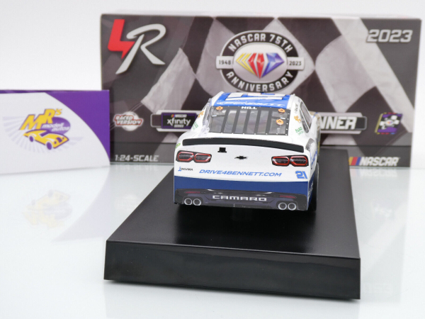 Lionel Racing W212323BENAUA # Chevrolet Camaro NASCAR Xfinity 2023 " Austin Hill - Bennett Transportation & Logistics Daytona Spring Race Winner " 1:24