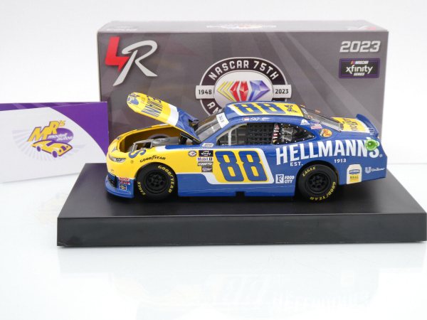 Lionel Racing N882323HLMEJ # Chevrolet Camaro NASCAR Xfinity 2023 " Dale Earnhardt Jr. - Hellmann's Real Mayonnaise " 1:24