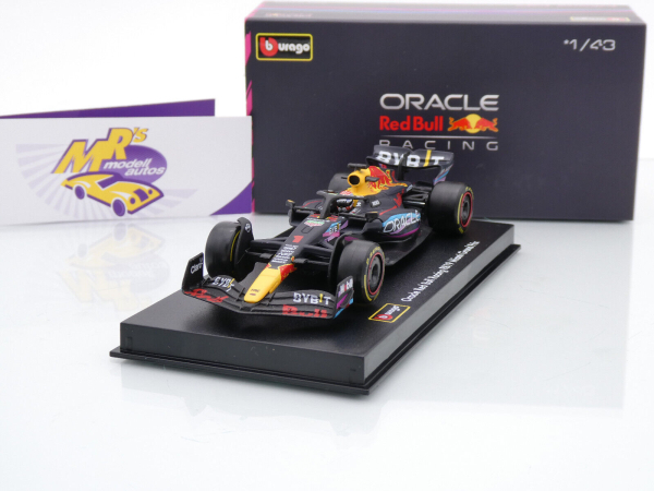 Bburago 18-38083VM # Red Bull RB19 Nr.1 Miami GP 2023 " Max Verstappen " 1:43
