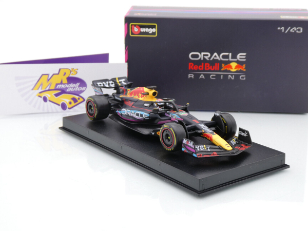 Bburago 18-38083VM # Red Bull RB19 Nr.1 Miami GP 2023 " Max Verstappen " 1:43