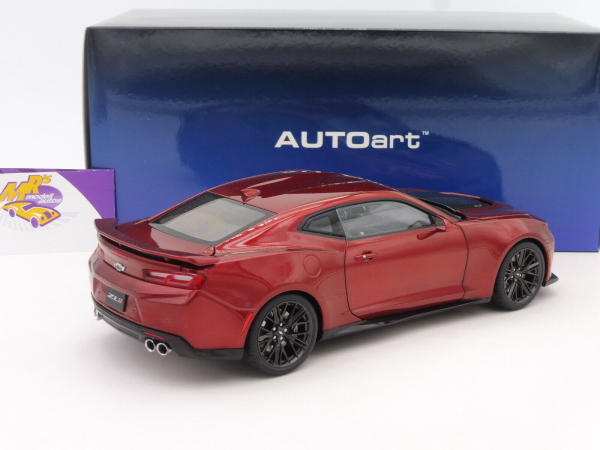 AUTOart 71208 # Chevrolet Camaro ZL1 Baujahr 2017 " garmetrotmetallic " 1:18