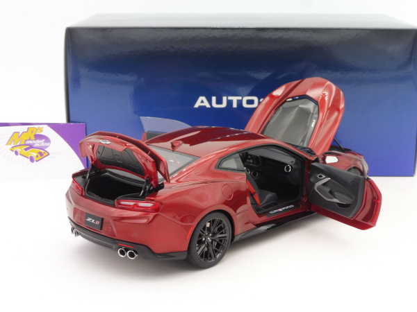 AUTOart 71208 # Chevrolet Camaro ZL1 Baujahr 2017 " garmetrotmetallic " 1:18