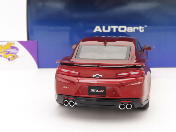 AUTOart 71208 # Chevrolet Camaro ZL1 Baujahr 2017 " garmetrotmetallic " 1:18