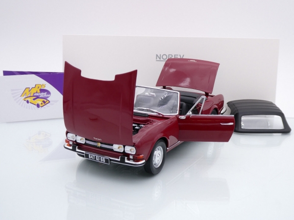 Mrs Modellautos - Norev 184818 # Peugeot 504 Cabriolet Baujahr