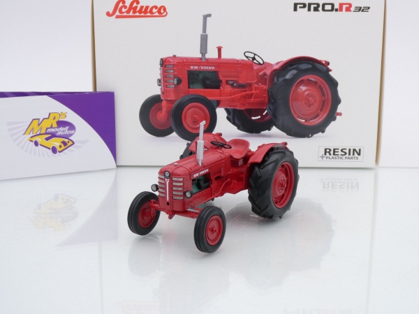 Schuco PRO.R32 09172 # Volvo BM 350 Boxer Traktor ohne Kabine Baujahr 1959 " rot " 1:32