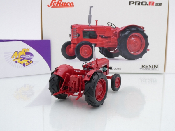 Schuco PRO.R32 09172 # Volvo BM 350 Boxer Traktor ohne Kabine Baujahr 1959 " rot " 1:32