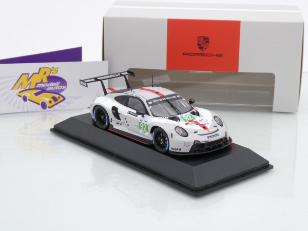 Spark WAP0209020RLEM # Porsche 911 RSR-19 Nr.92 4ter Platz 24h Le Mans 2022 " Estre - Vanthoor - Christensen  " 1:43