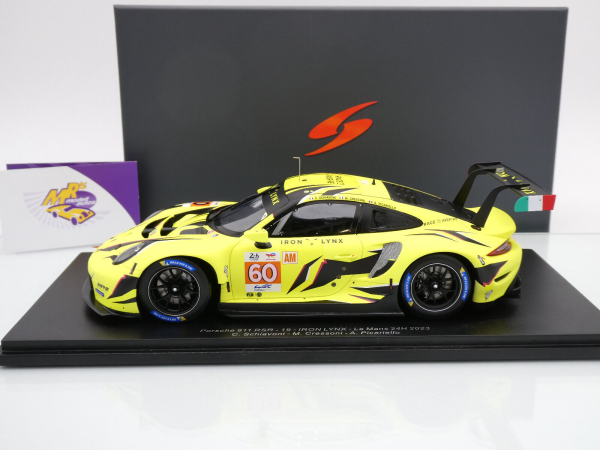 Mrs Modellautos - Spark 18S930 # Porsche 911 RSR-19 Nr.60