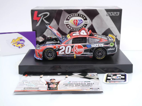 Lionel Racing W202323RHMCD # Toyota Camry NASCAR 2023 " Christopher Bell - Rheem / Watts Homestead-Miami Race Winner " 1:24