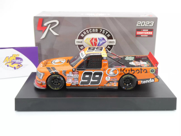 Lionel Racing T992324KOBBRRV # Ford F-150 NASCAR Truck 2023 " Ben Rhodes - Kubota Tractors Phoenix Championship Race Version " 1:24