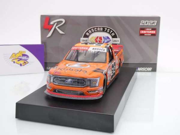 Lionel Racing T992324KOBBRRV # Ford F-150 NASCAR Truck 2023 " Ben Rhodes - Kubota Tractors Phoenix Championship Race Version " 1:24