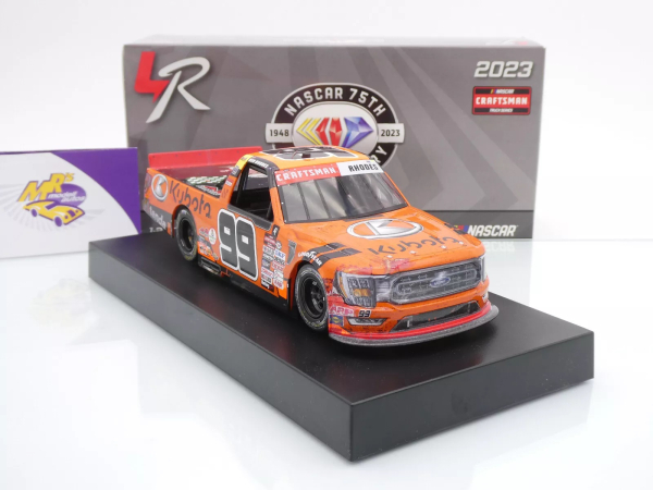 Lionel Racing T992324KOBBRRV # Ford F-150 NASCAR Truck 2023 " Ben Rhodes - Kubota Tractors Phoenix Championship Race Version " 1:24
